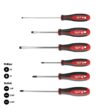 Milwaukee 48-22-9516 Ratcheting Wrench and 48-22-2706 Screwdriver Mechanics Tool Set (21-Piece)