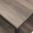 Walker Edison Furniture Company 72 in. Grey Wash Industrial Metal and Wood Hall Tree
