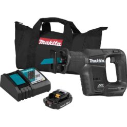 Makita Reciprocating Saw XRJ07R1B 18-Volt LXT Sub-Compact Lithium-Ion Brushless Cordless (2.0 Ah)