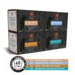 Copper Moon Single Serve Coffee Pods for Keurig K Cup Brewers, Flavored Variety Pack, Medium Roast Coffee, 48 Count (12 each: Caramel Vanilla, Tropical Coconut, Hawaiian Hazelnut, Southern Pecan)
