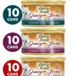 Purina Fancy Feast Gravy Wet Cat Food Variety Pack, Gravy Lovers Poultry & Beef Feast Collection - (30) 3 oz. Cans