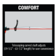 Makita XRU13Z 18-Volt LXT Lithium-Ion Brushless Cordless Curved Shaft String Trimmer (Tool-Only)