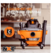 RIDGID HD06001 6 Gal. 3.5-Peak HP NXT Wet/Dry Shop Vacuum with Filter, Hose and Accessories