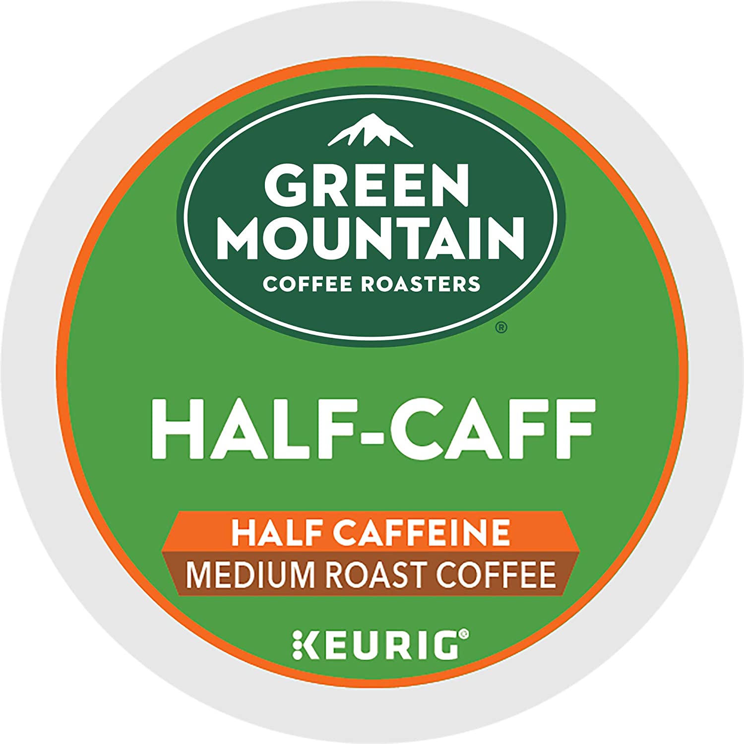 Green Mountain Coffee Roasters Half Caff, Single-Serve Keurig K-Cup Pods, Medium Roast Coffee, 48 Count Green Mountain Coffee Roasters Half Caff, Single-Serve Keurig K-Cup Pods, Medium Roast Coffee, 48 Count - Image 12