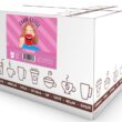 Crave Beverages Flavored Coffee Pods, Compatible with Keurig K-Cup Brewers, Cinnamon, 100 Count