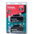 Makita BL1830B-2 18-Volt LXT Lithium-Ion High Capacity Battery Pack 3.0Ah with Fuel Gauge (2-Pack)