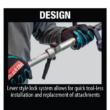 Makita XUX01M5PT 18-Volt X2 (36-Volt) LXT Lithium-Ion Brushless Couple Shaft Power Head Kit with Trimmer Attachment (5.0Ah)