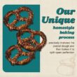 Unique Snacks Extra Dark Splits Pretzels, Delicious Vegan, Homestyle Baked, Certified OU Kosher and Non-GMO, No Artificial Flavor, 11 Oz Bags (Pack of 12)