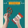 Unique Snacks Extra Dark Splits Pretzels, Delicious Vegan, Homestyle Baked, Certified OU Kosher and Non-GMO, No Artificial Flavor, 11 Oz Bags (Pack of 6)