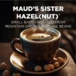 Maud's Sweet Hazelnut Coffee (Sister Hazelnut), 100ct. Solar Energy Produced Recyclable Single Serve Sweet Hazelnut Flavored Coffee Pods