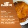 Maud's Salted Caramel Coffee (Dreamy Creamy Caramel), 100ct. Solar Energy Produced Recyclable Single Serve Salted Caramel Flavored Coffee Pods