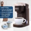 Maud's French Vanilla Coffee, 100ct. Solar Energy Produced Recyclable Single Serve French Vanilla Flavored Coffee Pods - KCup Compatible