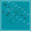 Makita EY402MP 10 in. Pole Saw Couple Shaft Attachment