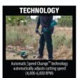 Makita XRU13Z 18-Volt LXT Lithium-Ion Brushless Cordless Curved Shaft String Trimmer (Tool-Only)