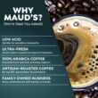 Maud's Kona Coffee Blend (Kona Coast), 100ct. Solar Energy Produced Recyclable Single Serve Medium Dark Roast Kona Coffee Pods