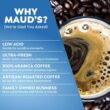 Maud's French Vanilla Coffee, 100ct. Solar Energy Produced Recyclable Single Serve French Vanilla Flavored Coffee Pods - KCup Compatible