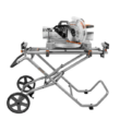 RIDGID AC9946 Universal Mobile Miter Saw Stand with Mounting Braces