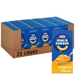 Kraft Original Flavor Macaroni & Cheese (7.25oz Boxes, Pack of 35)