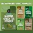 FGO Organic Matcha Green Tea Powder Baking, Lattes, Smoothies, Japanese Culinary Grade 16oz (1 Pound) FGO Organic Matcha Green Tea Powder Baking, Lattes, Smoothies, Japanese Culinary Grade 16oz (1 Pound)