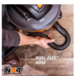 RIDGID HD06001 6 Gal. 3.5-Peak HP NXT Wet/Dry Shop Vacuum with Filter, Hose and Accessories