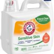Arm & Hammer Liquid Laundry Detergent, Perfume & Dye Free Dual HE, 378oz 280 Loads