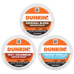 Dunkin' Best Sellers Coffee Variety Pack, 60 Keurig K-Cup Pods