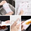 KitchLife Reusable Bamboo Paper Towels - 3 Rolls, Sakura