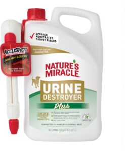 Nature's Miracle Dog Urine Destroyer Accushot Spray, 1.3-gal bottle