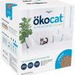 Okocat Original Premium Wood Clumping Cat Litter, 19.8 lb, Bundle of 2
