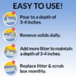 Tidy Max Lightweight Instant Action Scented Clumping Clay Cat Litter, 17 lb, Bundle of 2