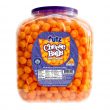 Utz Cheese Balls Barrel, Tasty Snack Baked with Real Cheddar Cheese, Delightfully Poppable Party Snack, 36.5 Oz