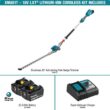 Makita XNU01T 18-Volt LXT Lithium-Ion Brushless 20 in. Articulating Pole Hedge Trimmer Kit (5.0 Ah)