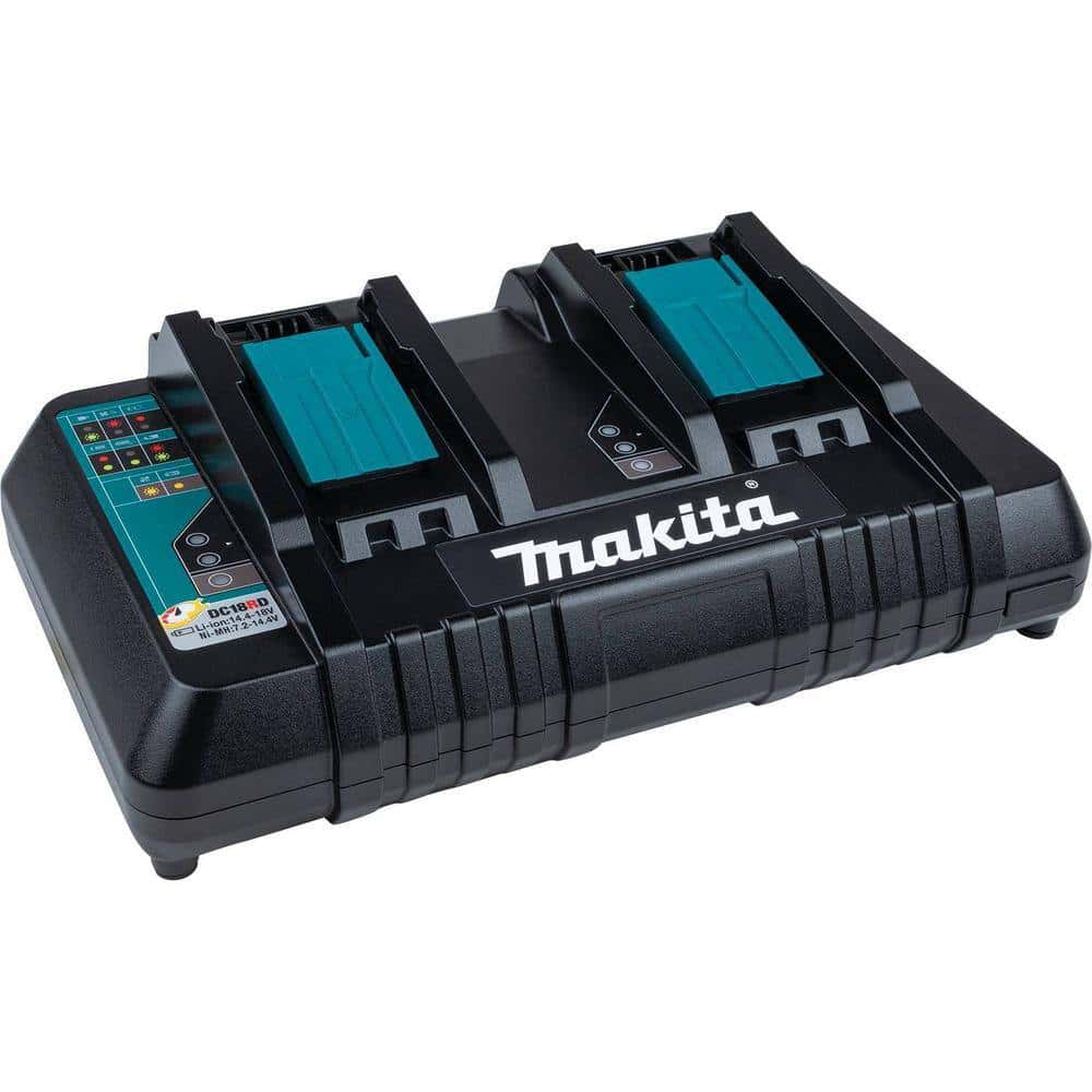 Makita DC18RD 18-Volt Lithium-Ion Dual Port Rapid Optimum Charger Makita DC18RD 18-Volt Lithium-Ion Dual Port Rapid Optimum Charger