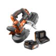 RIDGID Band Saw R8604KN 18V Cordless Compact with (1) 4.0 Ah Battery and Charger