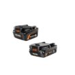RIDGID R9208 18V Brushless Cordless 2-Tool Combo Kit with Hammer Drill, Impact Driver, (2) Batteries, Charger, and Bag