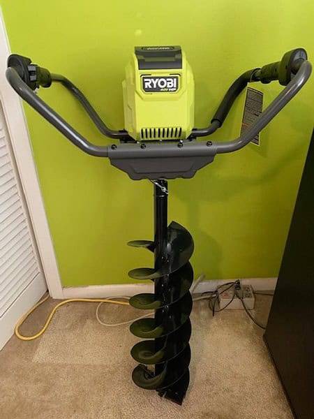 RYOBI RY40701BTLVNM 40V HP Brushless Cordless Earth Auger with 8 in. Bit (Tool Only)