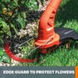 Worx WG154 20V PowerShare 10" - 12" Cordless String Trimmer and Edger (Battery & Charger Included)