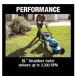 Makita XML03CM1 18 in. 18-Volt X2 (36-Volt) LXT Lithium-Ion Cordless Walk Behind Push Lawn Mower Kit with 4 Batteries (4.0 Ah)