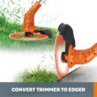 Worx WG154 20V PowerShare 10" - 12" Cordless String Trimmer and Edger (Battery & Charger Included)
