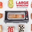 Dash Clearview Toaster, Black