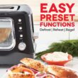 Dash Clearview Toaster, Black