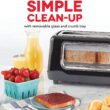 Dash Clearview Toaster, Black