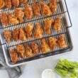 Nordic Ware Extra Large Oven Crisping Baking Tray, with Rack, 21 (l) x 15 (w) x 2 (h) inches Nordic Ware Extra Large Oven Crisping Baking Tray, with Rack, 21 (l) x 15 (w) x 2 (h) inches