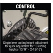 Makita XML03CM1 18 in. 18-Volt X2 (36-Volt) LXT Lithium-Ion Cordless Walk Behind Push Lawn Mower Kit with 4 Batteries (4.0 Ah)
