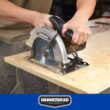 Hammerhead HACS120 12-Amp 7-1/4 Inch Circular Saw with Saw Blade