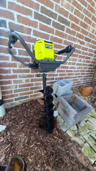 RYOBI RY40701BTLVNM 40V HP Brushless Cordless Earth Auger with 8 in. Bit (Tool Only)
