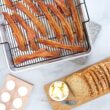 Nordic Ware Extra Large Oven Crisping Baking Tray, with Rack, 21 (l) x 15 (w) x 2 (h) inches Nordic Ware Extra Large Oven Crisping Baking Tray, with Rack, 21 (l) x 15 (w) x 2 (h) inches