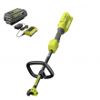 RYOBI RY40226 40V Expand-It Cordless Battery Attachment Capable Trimmer Power Head with 4.0 Ah Battery and Charger