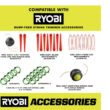 RYOBI RY41135 18 in. 10 Amp Attachment Capable Electric String Trimmer
