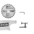 RYOBI P553-PSK005 ONE+ 18V Cordless 7-1/4 in. Compound Miter Saw with 2.0 Ah Battery and Charger